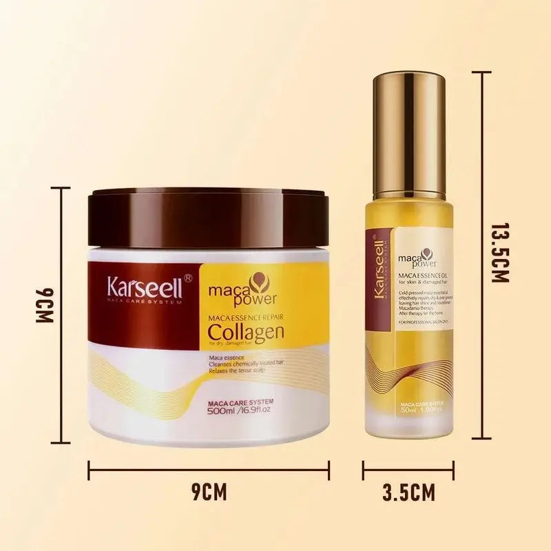 Karseell Pack Mask & Hair Oil , 550 ml