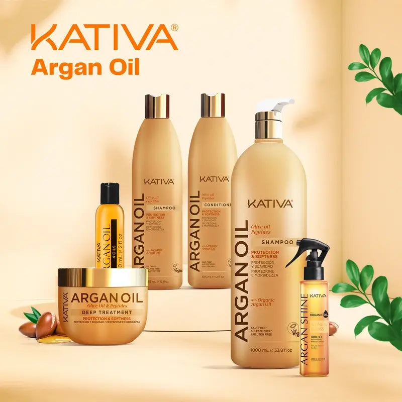 Kativa Argan Olive Peptides Shampoo , 500 ml