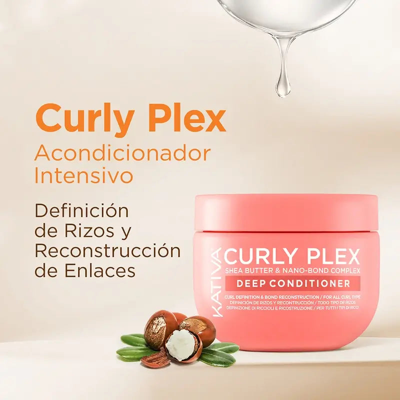 Kativa Curly Plex Deep Conditioner , 450 ml