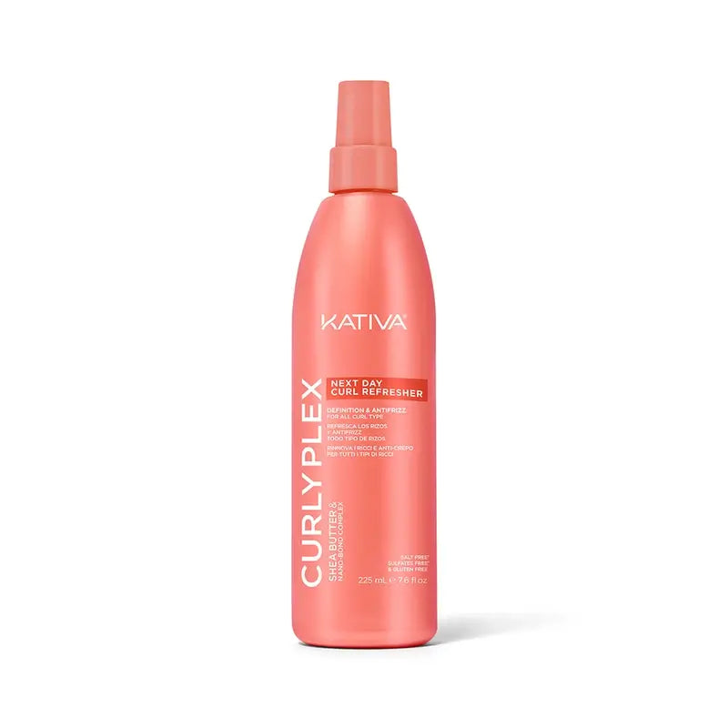 Kativa Curly Plex Next Day Curl Refresher , 225 ml