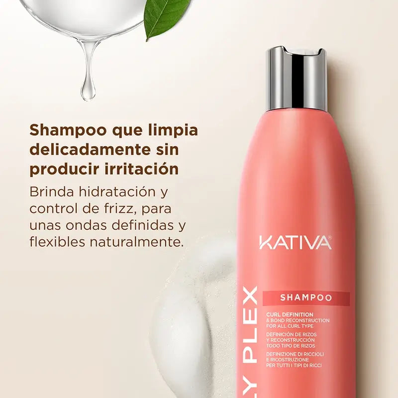 Kativa Curly Plex Shampoo , 355 ml