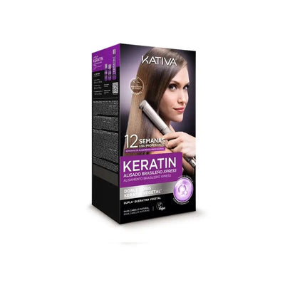 Buy Kativa Keratin Kit Brazilian Straightening Express Veg, unit at