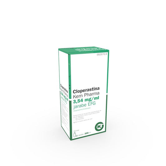 Kern Pharma Cloperastine 3.54 mg/ml Syrup 1 Bottle, 200 ml