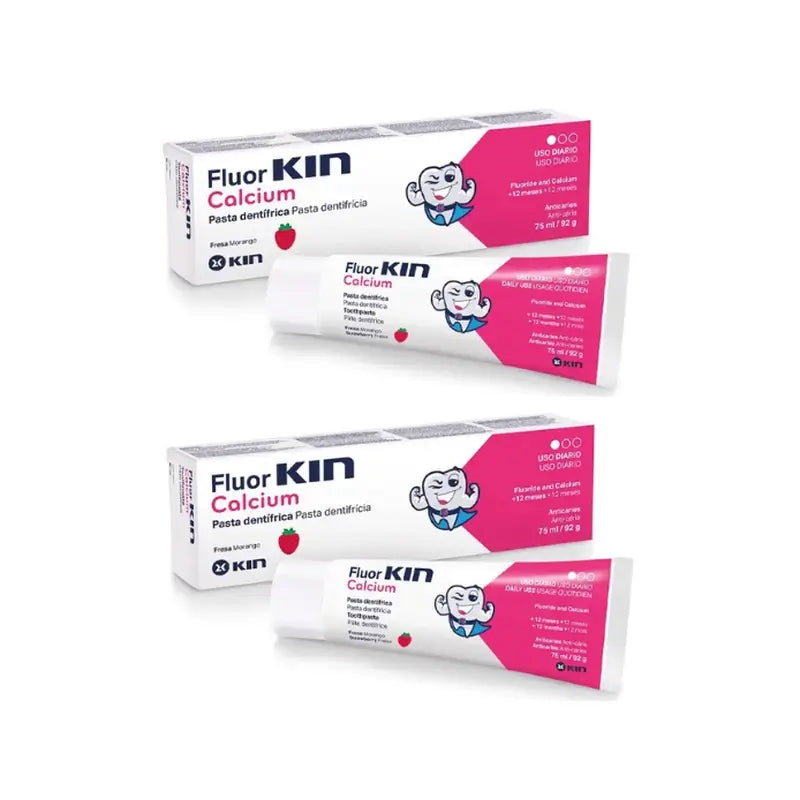 Buy KIN FluorKIN Calcium Paste Pack 2 x 75 ml at the best price.