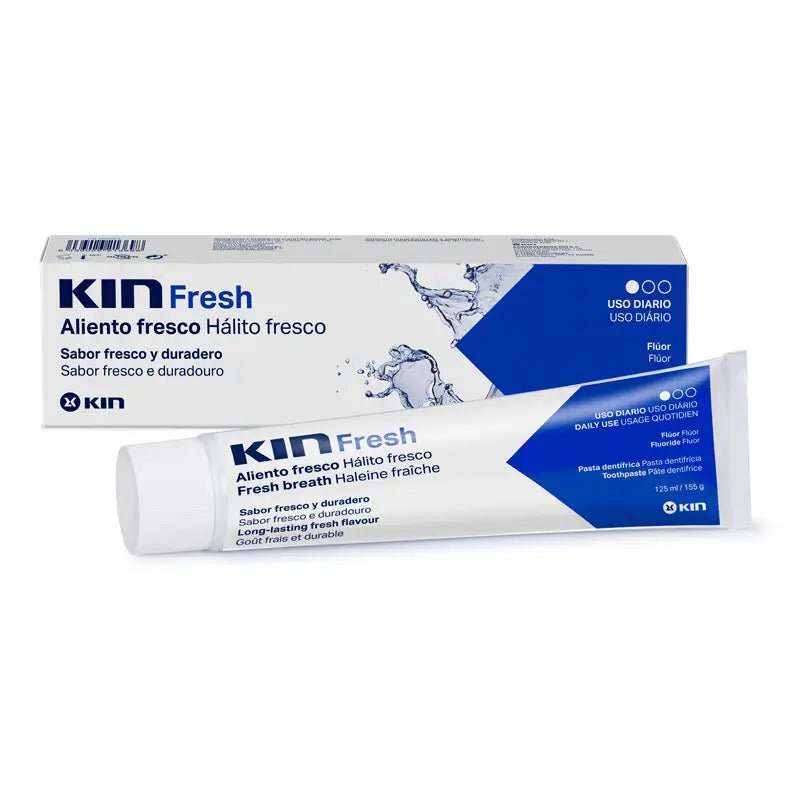 Kin Fresh Paste helps eliminate bad breath and prevents tooth decay