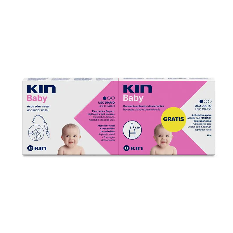 Kin Baby Nasal Nasal Aspirator to remove mucus in children