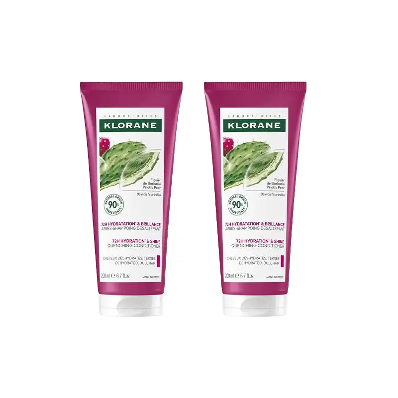 Klorane Barbarian Fig Conditioner, 2X200 Ml