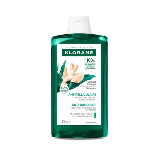 Klorane Anti-Dandruff Rebalancing Treatment Shampoo A La Galanga, 400 ml