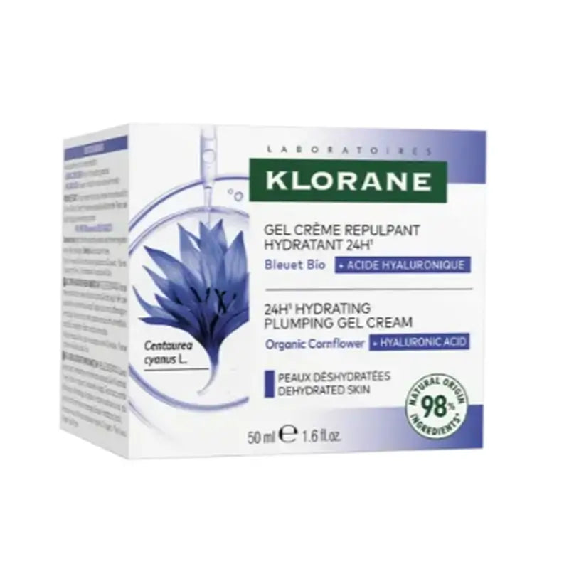 Klorane Cornflower Water Gel Cream 50 Ml