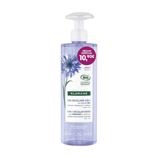 Klorane Cornflower Micellar Water Kit 400Ml