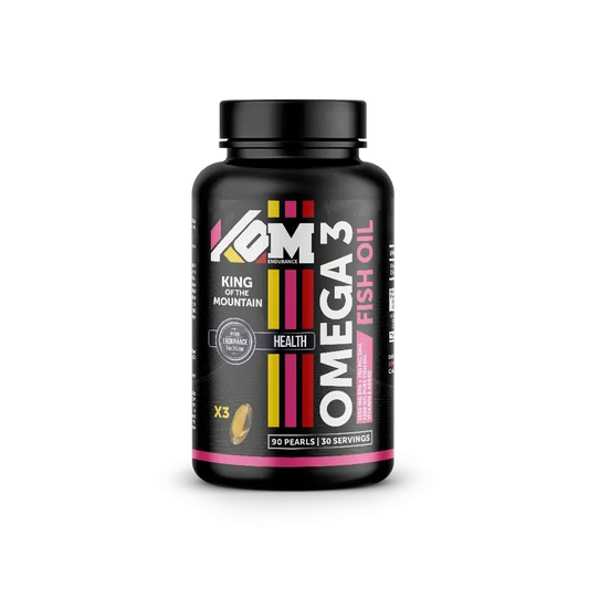 Kom Endurance Omega 3 Sports Nutrition , 90 omega3 softgel bottle