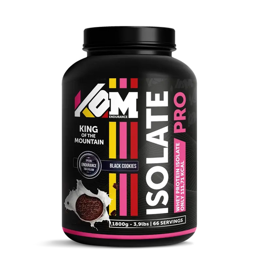 Kom Endurance Proteins Sports Nutrition , 1,8kg pot of protein isolate 1,8kg oreo flavour