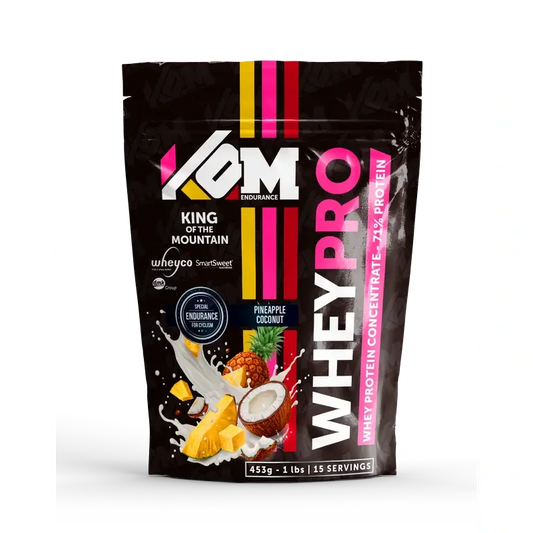 Kom Endurance Proteins Sports Nutrition , whey protein sack 453 g pineapple coconut flavour