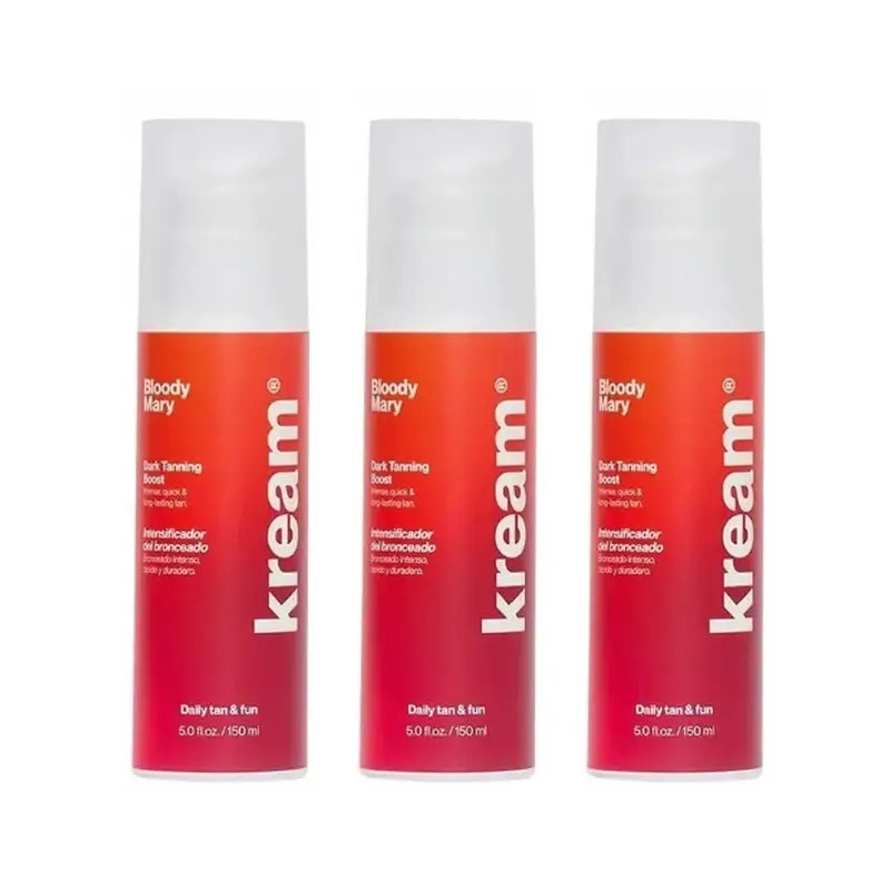 Kream Bloody Mary Tanning Activator, 3x150 ml