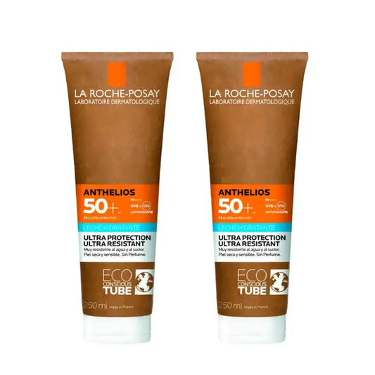 La Roche Posay Anthelios Eco-Sustainable Moisturising Milk Spf 50+, 2X250 Ml