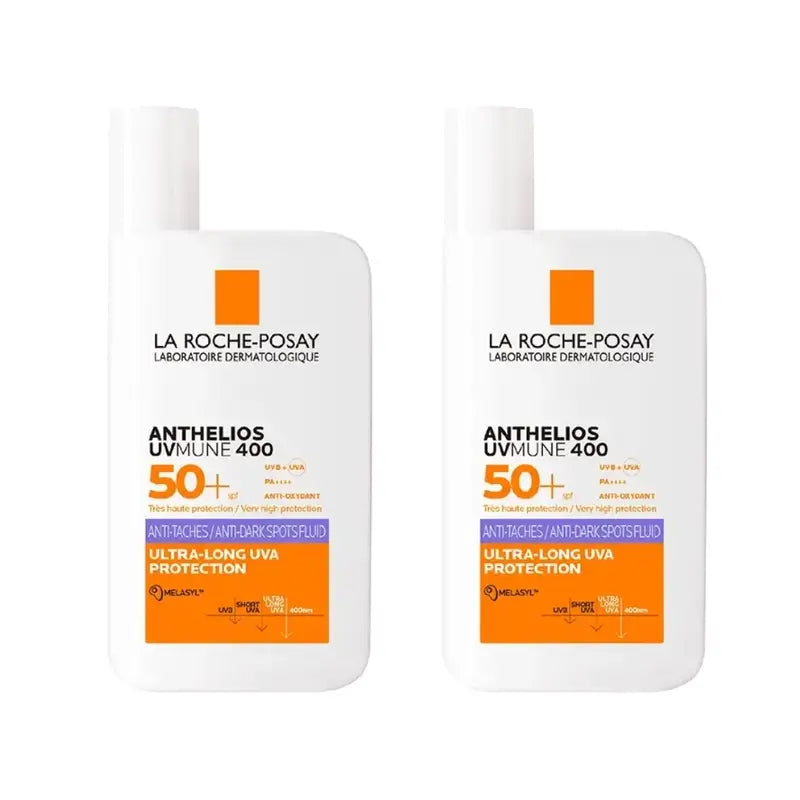 La Roche Posay Uvmune 400 Anti-Blemish Fluid Spf50+ , 2X50 Ml