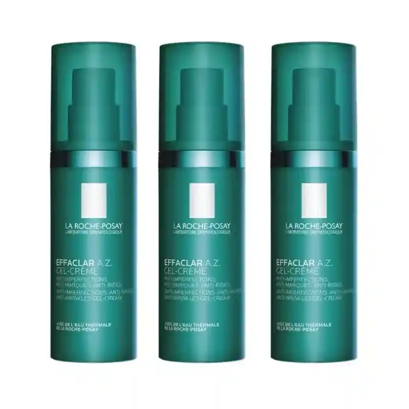 La Roche Posay Effaclar A.Z. Gel-Cream , 3x40 ml