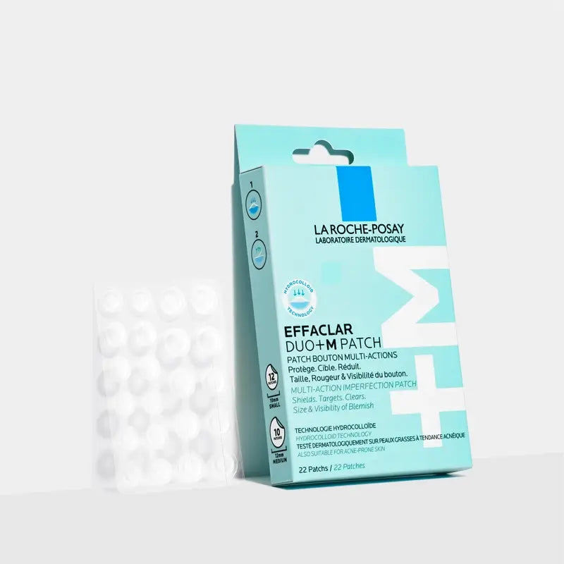 La Roche-Posay Effaclar Duo+M Invisible Patches Anti-Imperfections & Anti-Blemish , 22 units
