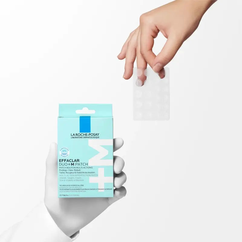 La Roche-Posay Effaclar Duo+M Invisible Patches Anti-Imperfections & Anti-Blemish , 22 units