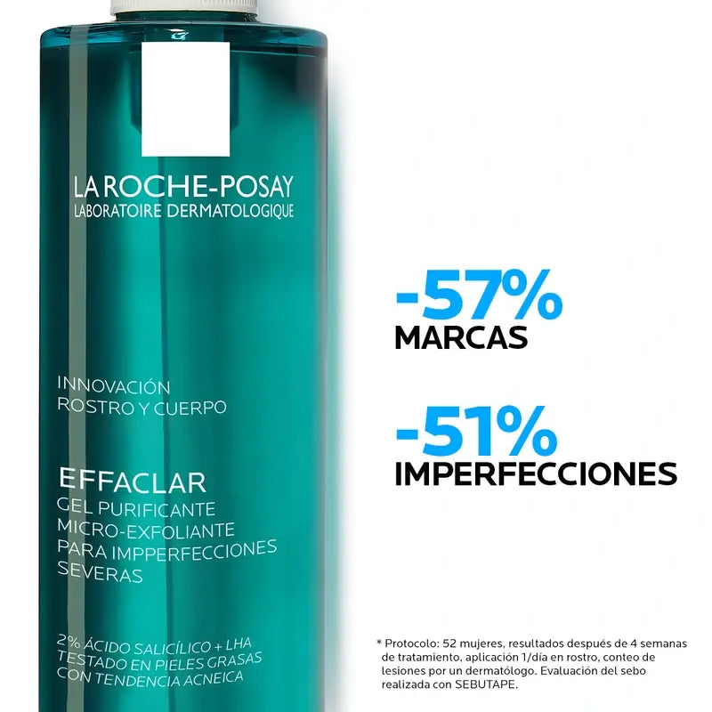 La Roche Posay Effaclar Purifying Micro-Exfoliating Gel 400 ml