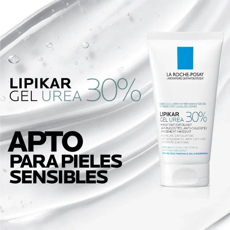 La Roche Posay Lipikar Urea Gel 30% - Moisturising Gel With Urea , 50 ml