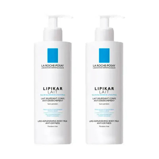 La Roche Posay Lipikar Body Milk, Pack 2 x 750 ml