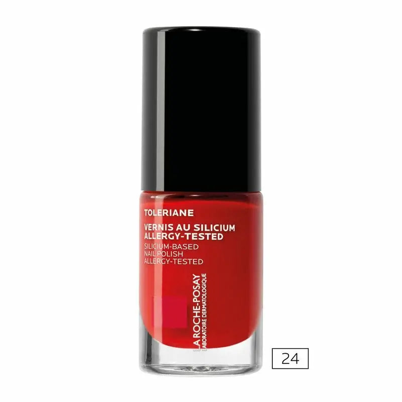 La Roche Posay Silicium Nail Lacquer Strengthening & Sunscreen 24 Rouge Par