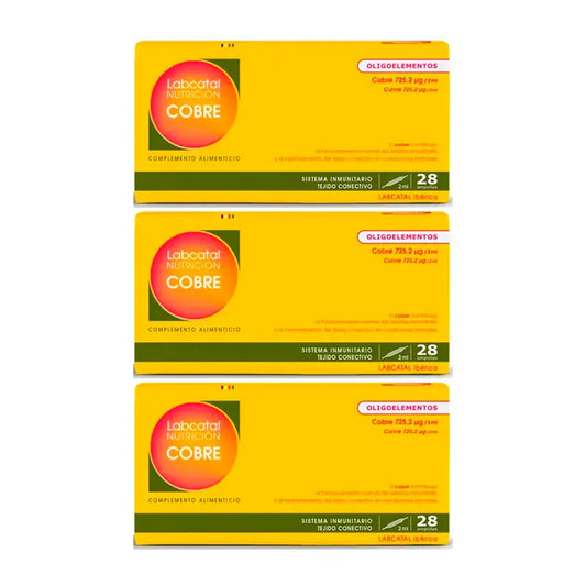 Labcatal Copper, 3X28 Ampoules