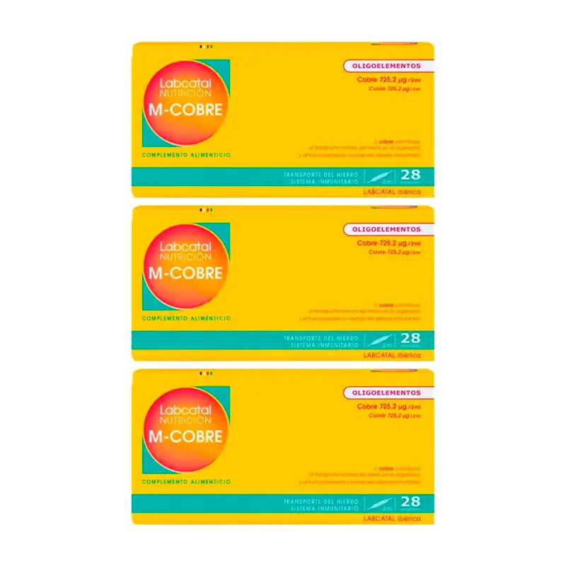 Labcatal Manganese-Copper, 3X28 Ampoules