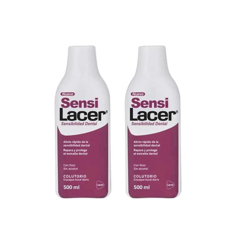 Lacer Duplo Sensilacer Mouthwash, 2 x 500 Ml