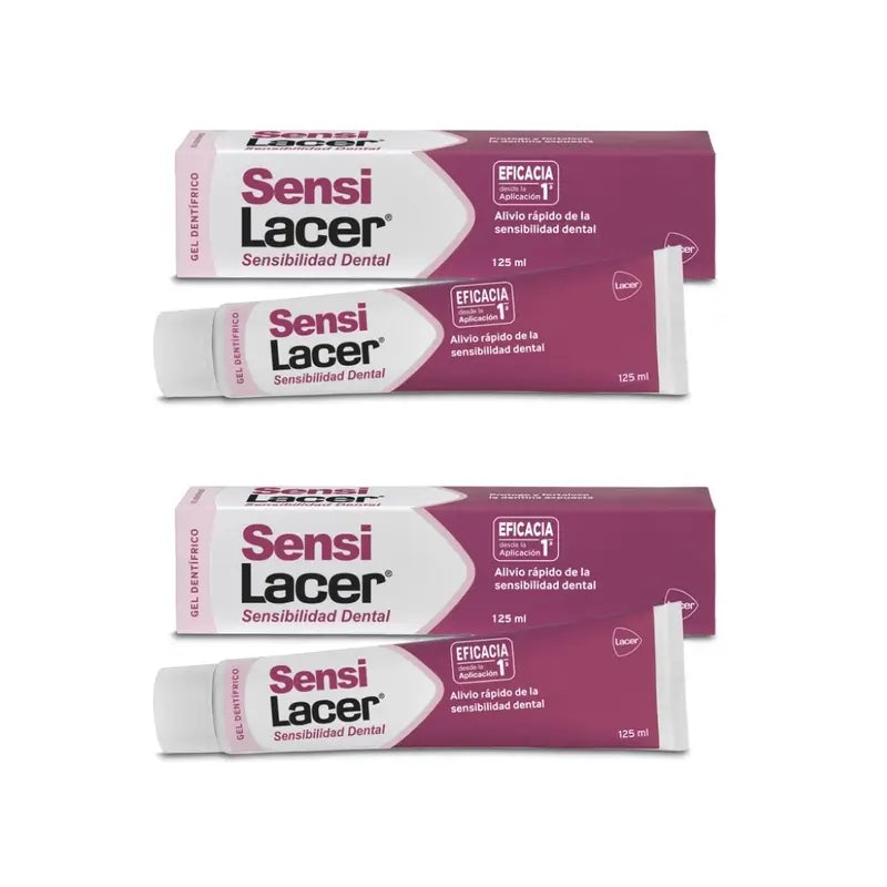 Lacer Sensilacer Toothpaste, 2X125 Ml
