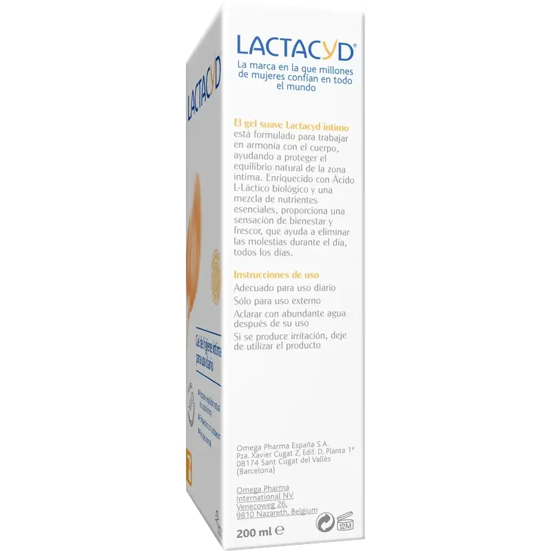 Lactacyd Intimate Hygiene Gel Daily Use 200 ml
