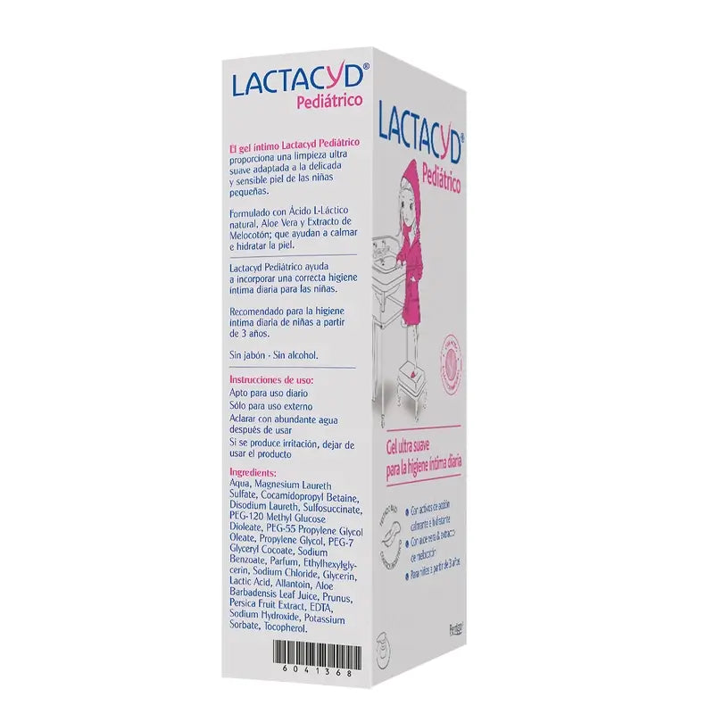 Lactacyd Pediatric Ultra Gentle Gel Intimate Hygiene Daily 200 ml