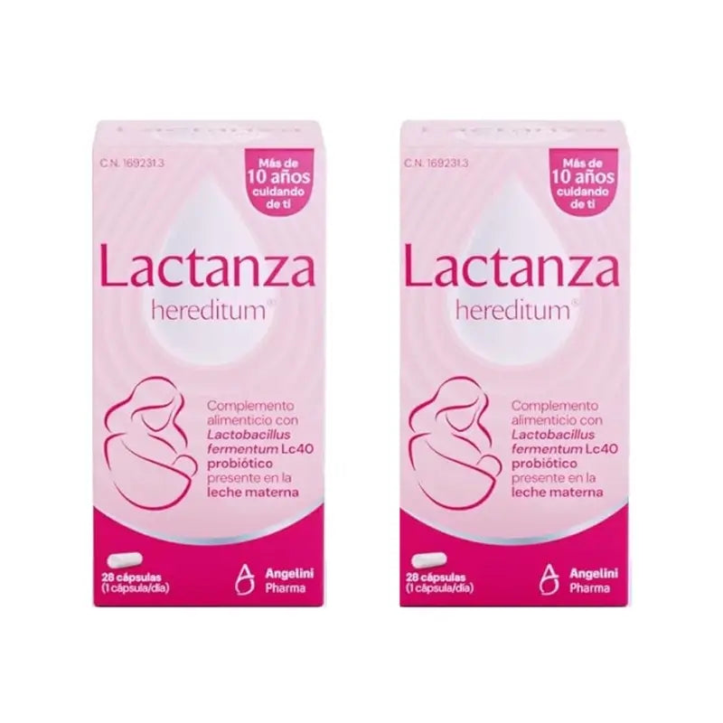 Lactanza Hereditum, Pack 2 x 28 Capsules