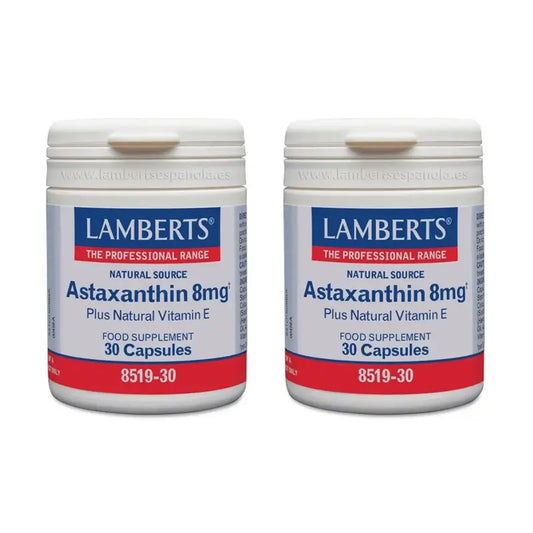 Lamberts Astaxanthin With Vitamin E , 2X30 Capsules