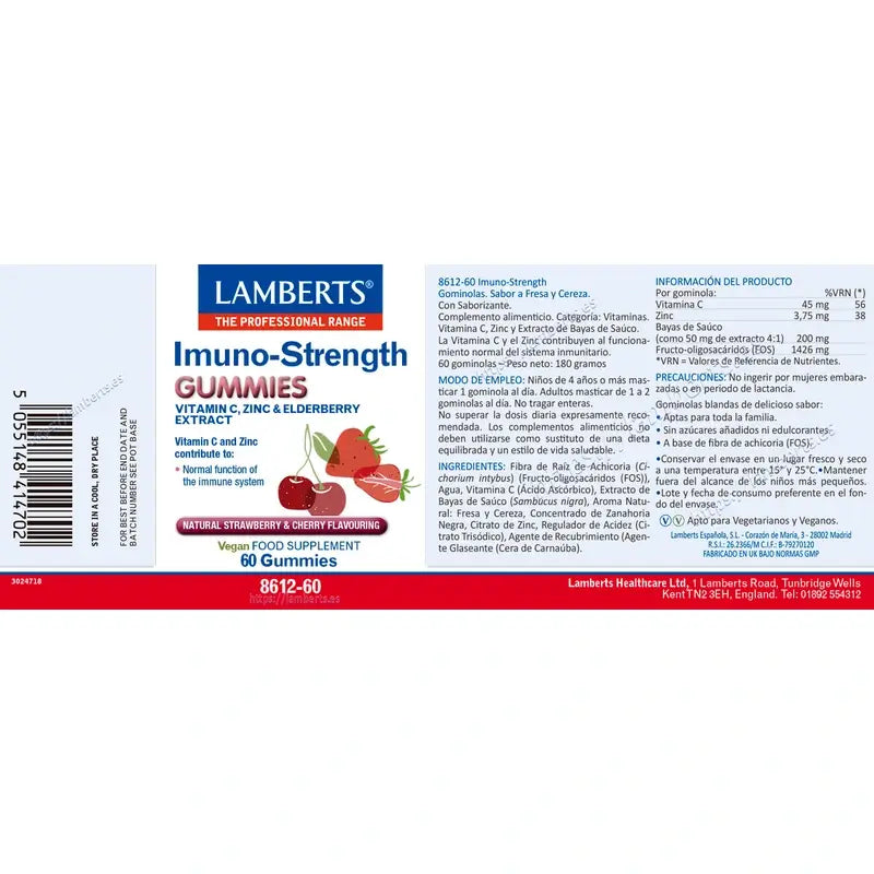 Lamberts Inmuno-Strenght , 60 gummies