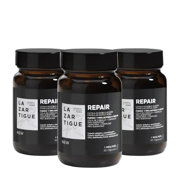 Lazartigue Repairing Capsules 2+1 , 90 capsules