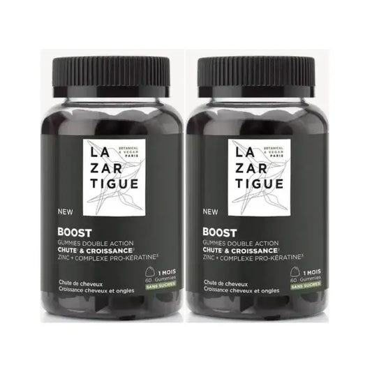 Lazartigue Gummies Hair Loss, Pack 2 x 60 units