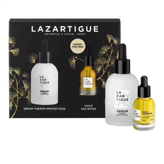 Lazartigue Christmas Set Christmas Thermoprotective Serum + Nourishing Dry Oil , 2 units