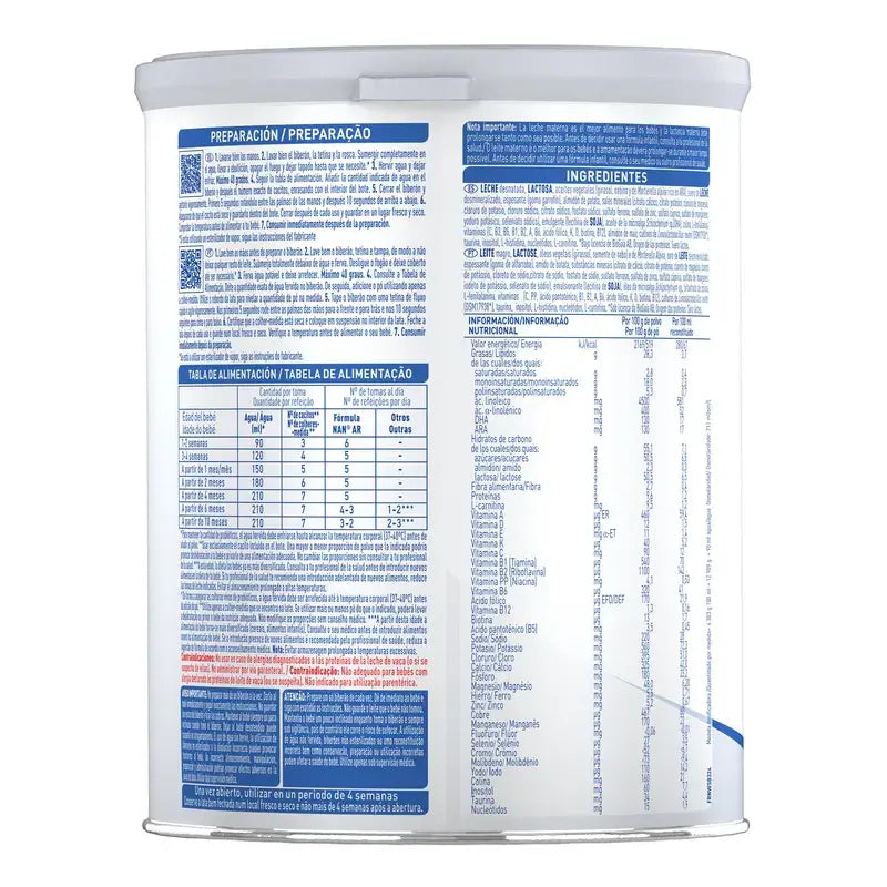 Nestle Nan Ar Expert First Age Milk 800 gr