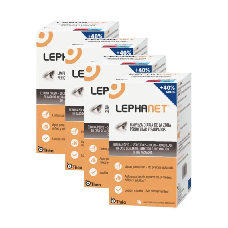 Lephanet Cleansing Wipes, Pack 4 x 42 pcs.