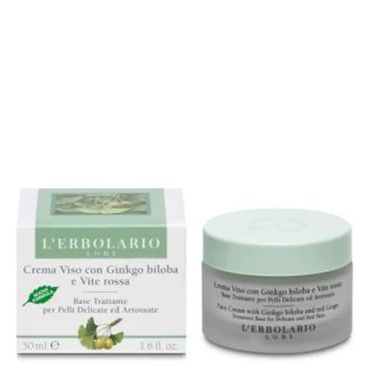 L´Erbolario Crema Facial Ginkgo Biloba 50Ml. 