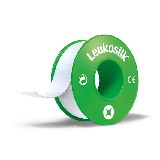 Leukoplast Leukosilk With Ring 2,5 Cm X 5 M