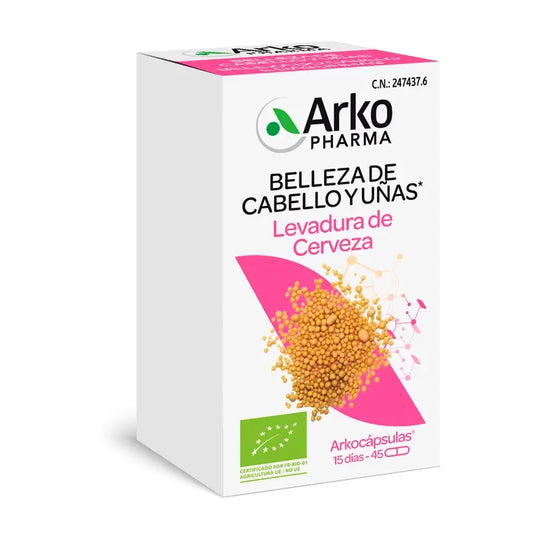 Arkocápsulas Organic Brewer's Yeast 45 Capsules Arkopharma