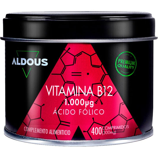 Aldous Bio Vitamin B12 With Folic Acid , 400 tablets