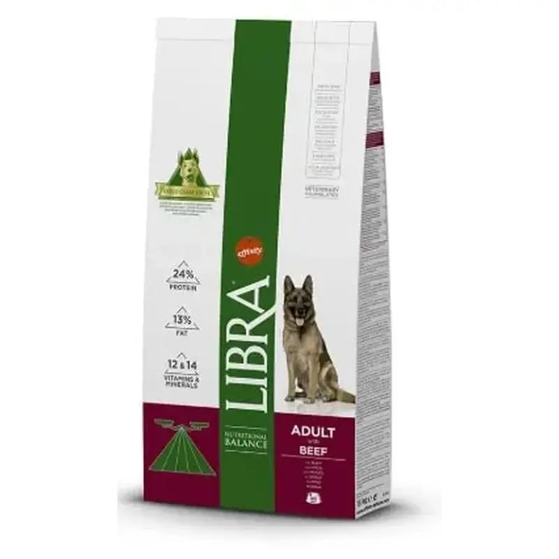 Libra Canine Adult Beef 3 Kg, dog food for dogs
