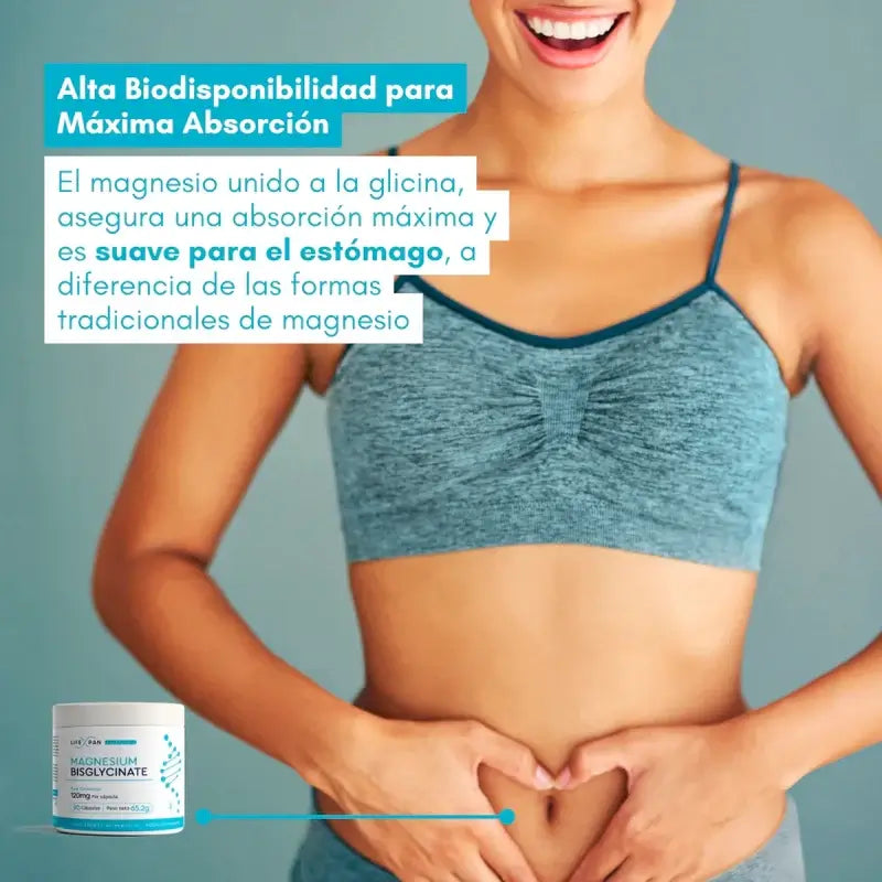 Lifexpan Magnesium Bisglycinate , 90 capsules