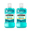 Listerine Duplo, Mild Flavour Menthol Mouthwash, 2 x 250 Ml