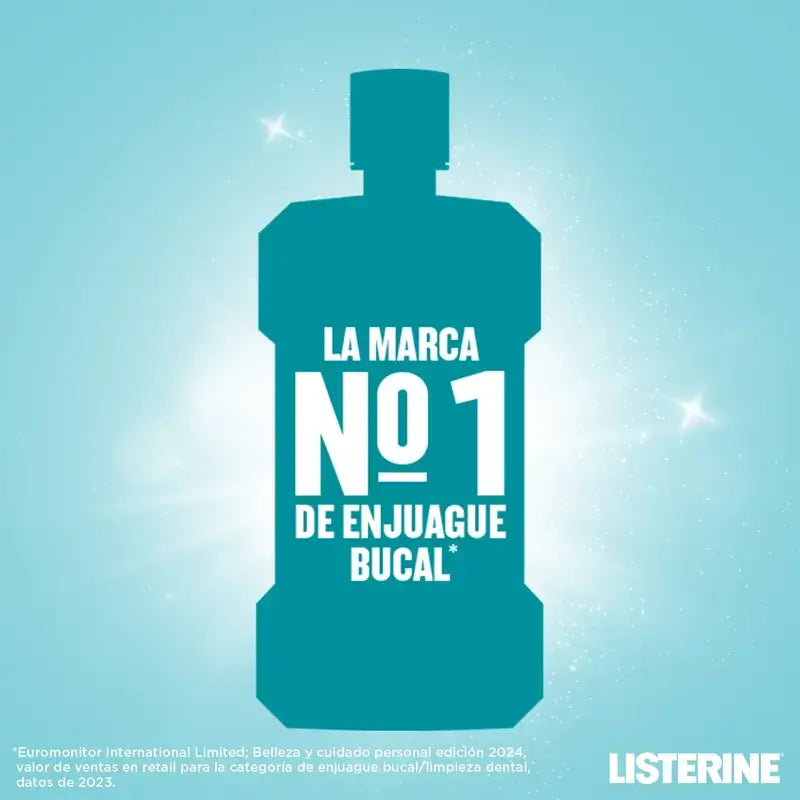Listerine Mouthwash Menthol Mild Flavour Alcohol Free Mouthwash Pack 500 ml + 250 ml