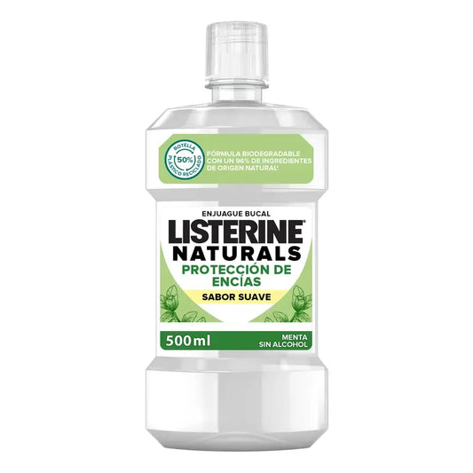 Listerine Naturals Gingiva Mouthwash, 500 ml